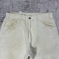 Dickies White Painters Carpenter Pants (30)