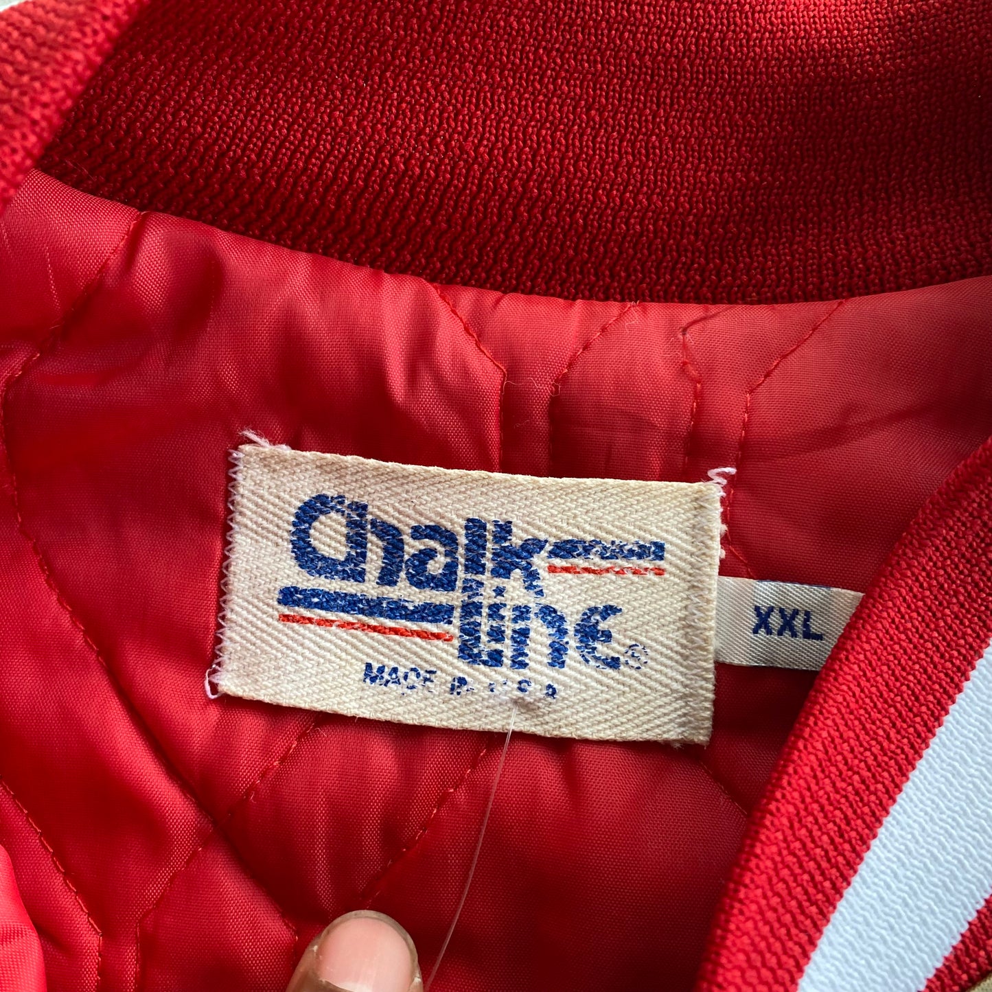 Vintage Chalk Line San Francisco 49ers Satin Jacket (2XL)