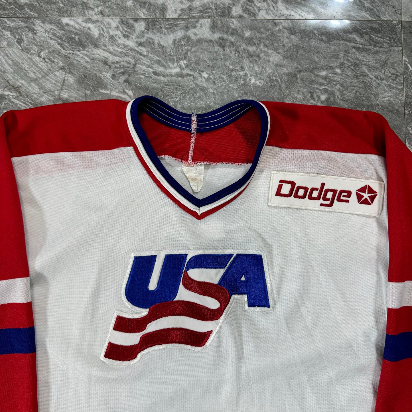 Vintage USA Olympics Hockey Jersey (M)