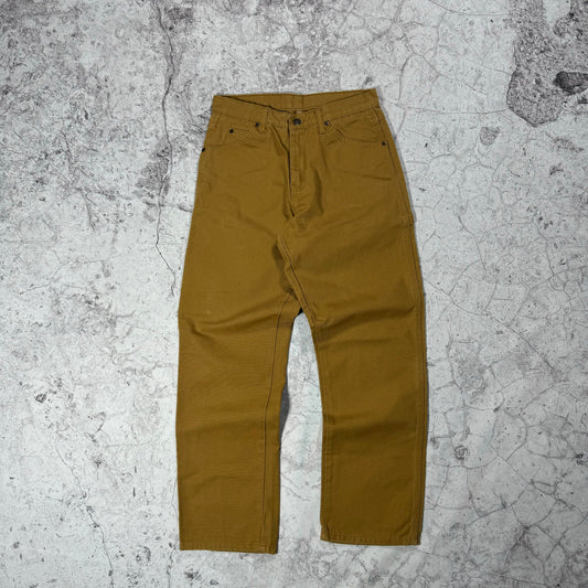 Dickies Dark Tan Carpenter Pants (30)