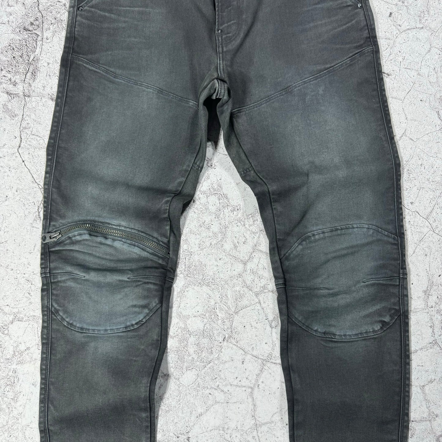 G-Star Raw 3D Zip Knee Skinny Jeans (35)