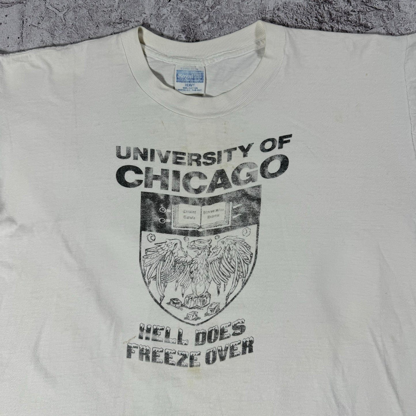 Vintage University of Chicago Hell Does Freeze Over Tee (Fits Like M)