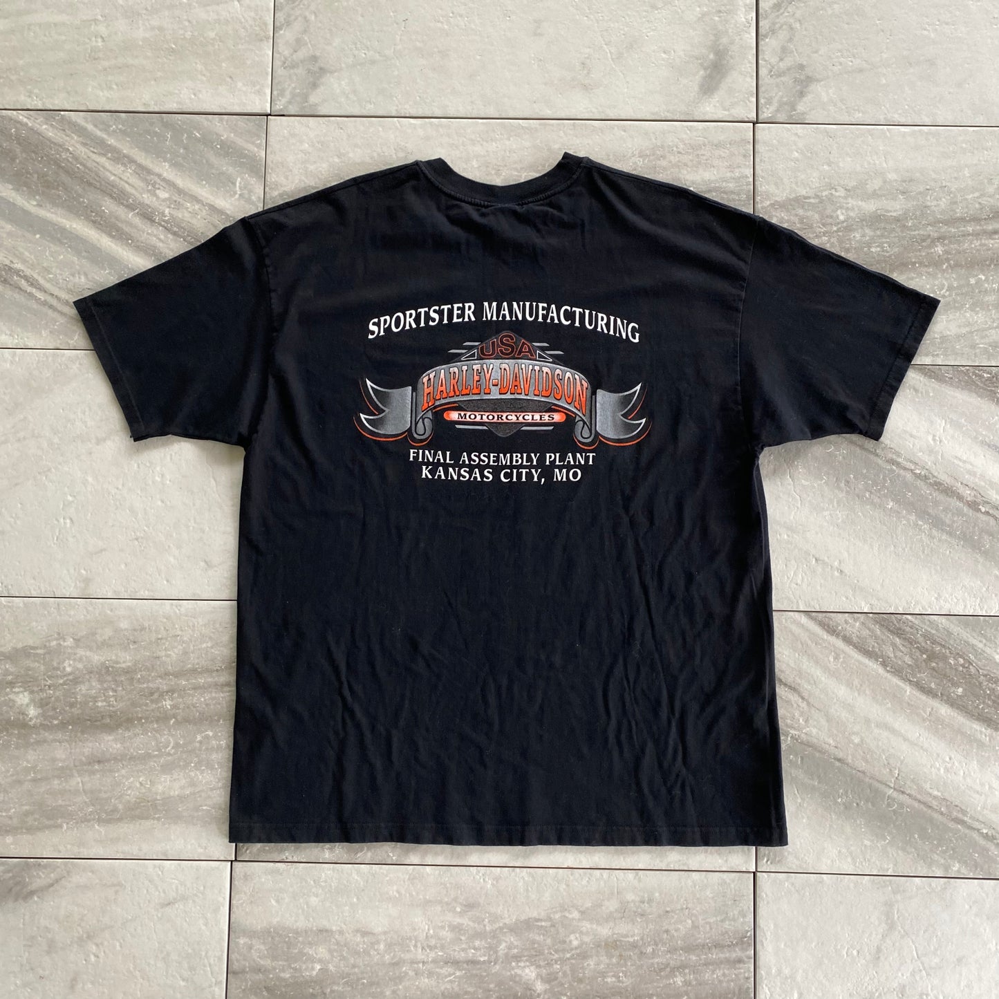 Vintage 1999 Harley Davidson Open House Tee (2XL)