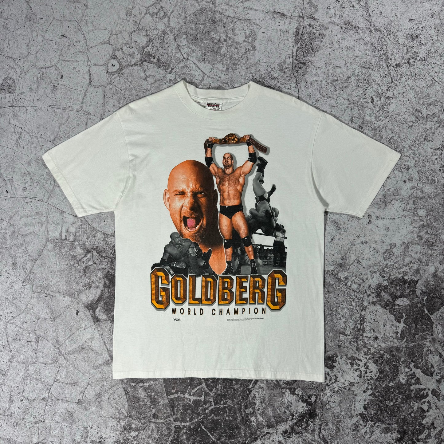 Vintage 1998 Goldberg World Champion Tee (L)