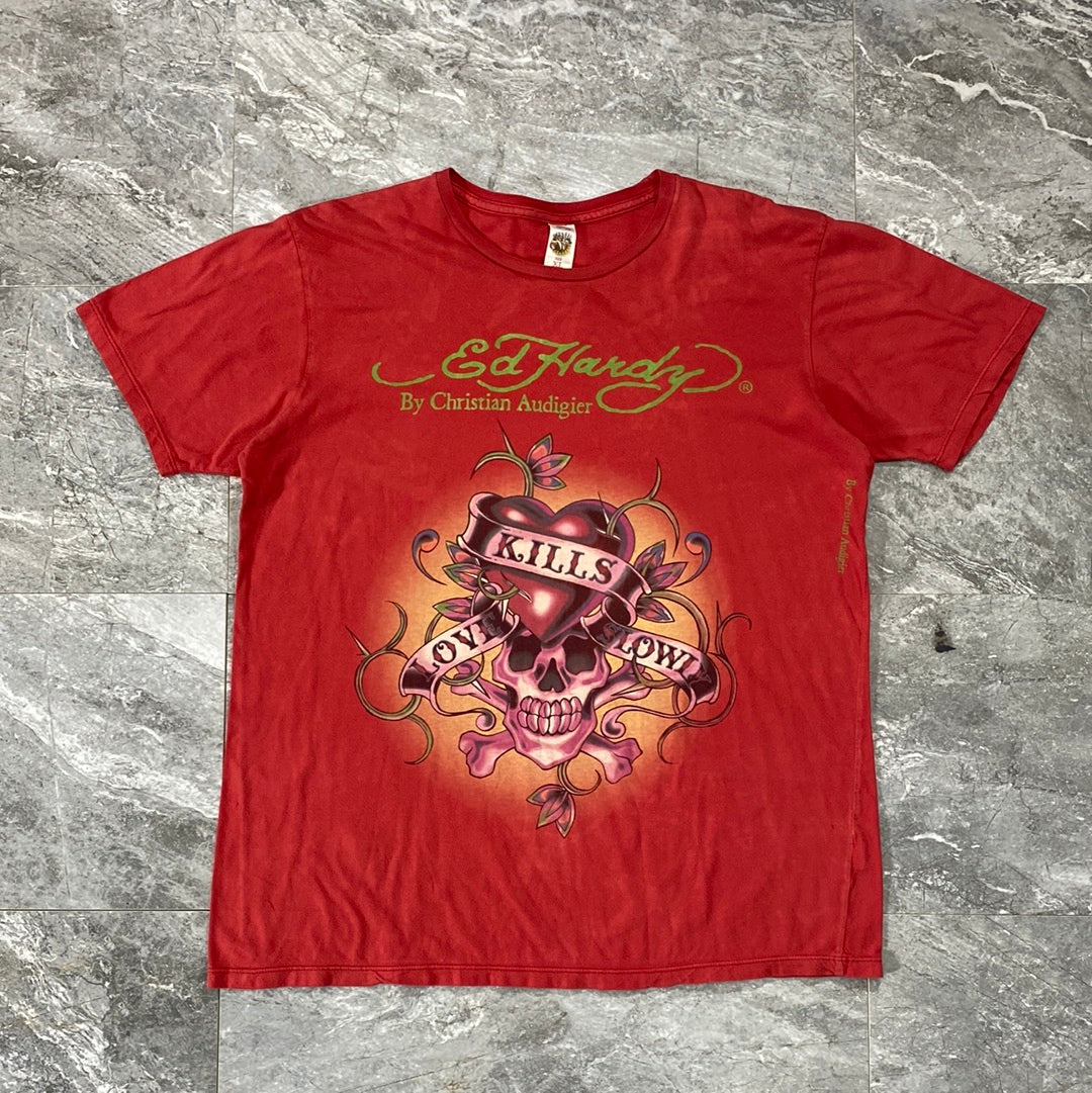 Vintage Ed Hardy Love Kills Slowly Tee (XL)