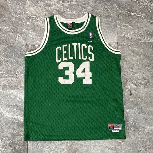 Vintage Nike Boston Celtics Paul Pierce Basketball Jersey (XL)