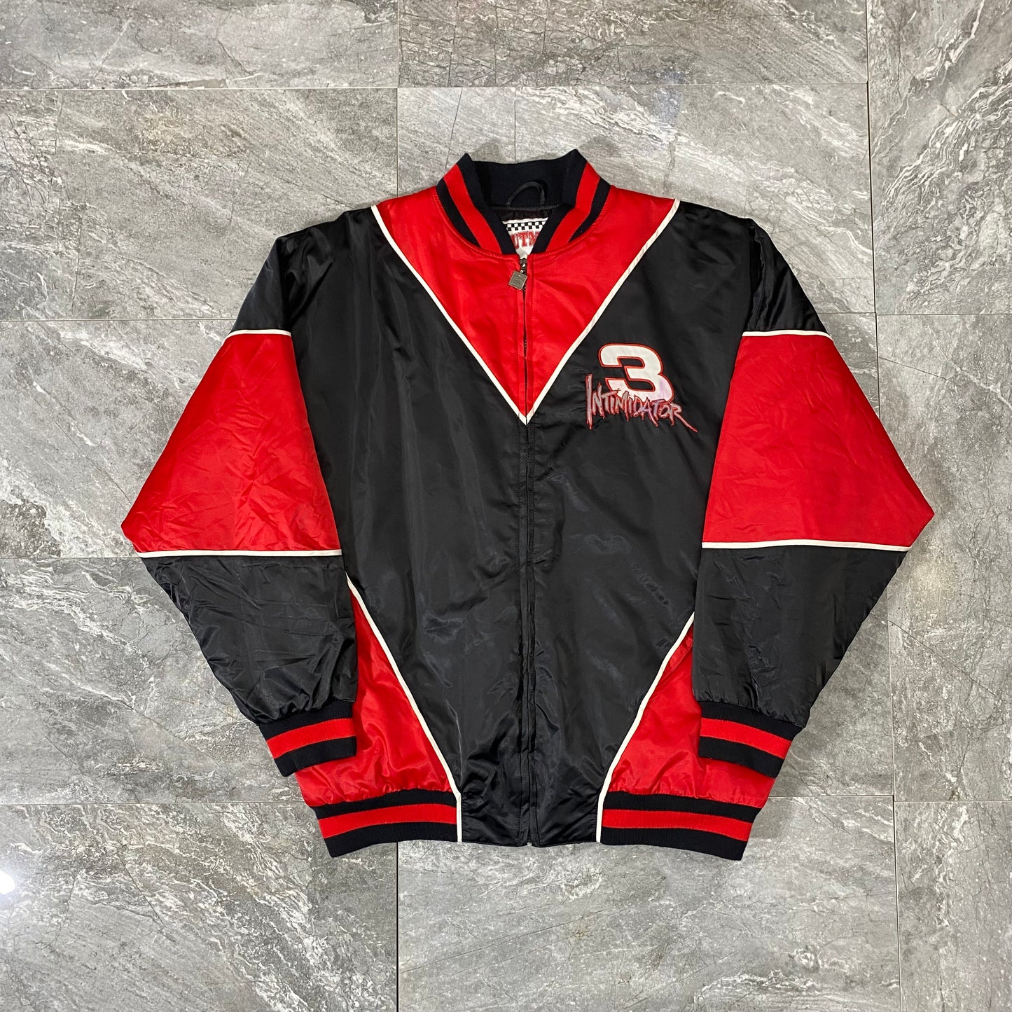 Vintage Nutmeg Dale Earnhardt Satin Jacket (XL)