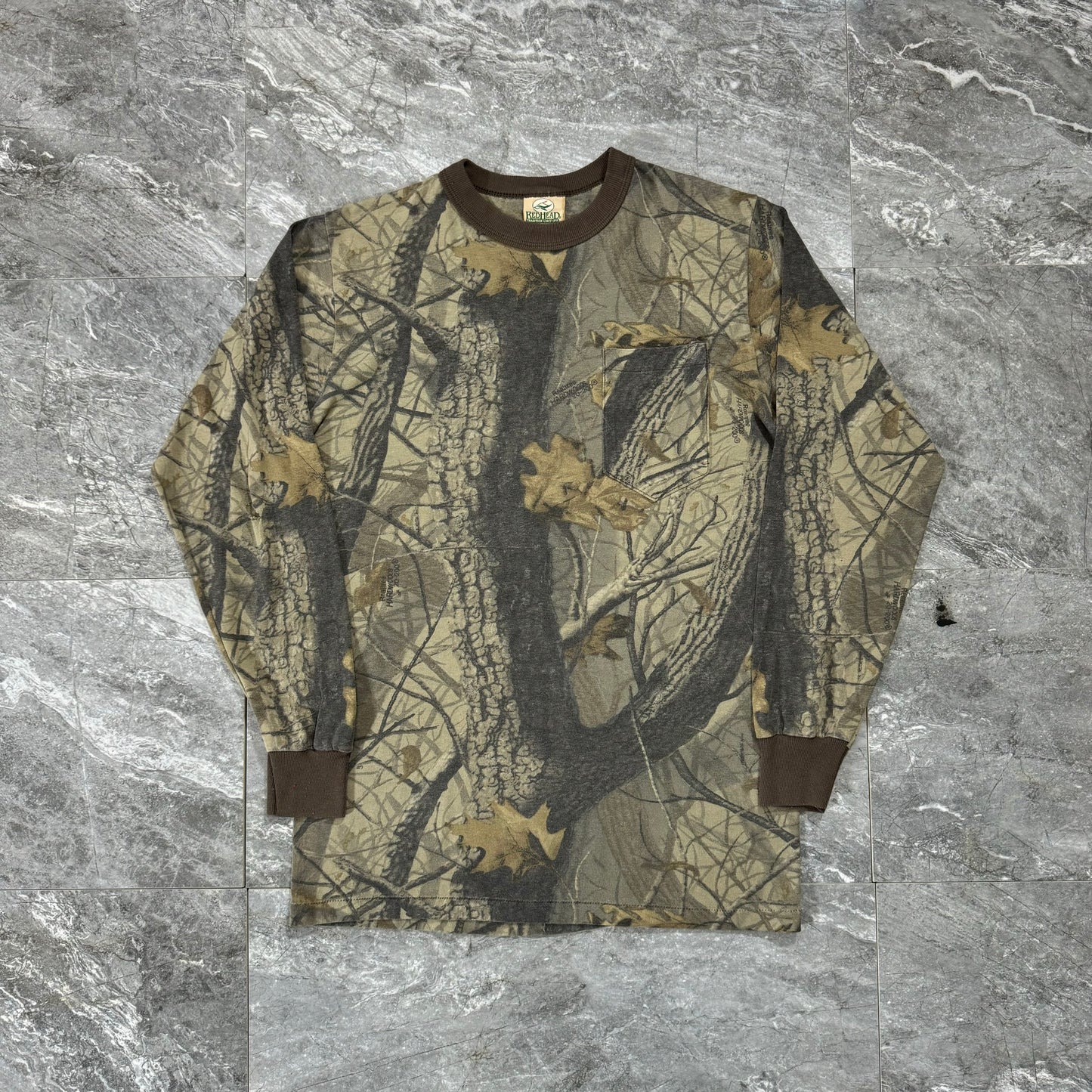 Vintage Forest Camo Long Sleeve (M)