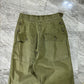 Vintage 1966 Women’s Utility Olive Green Slacks (12)