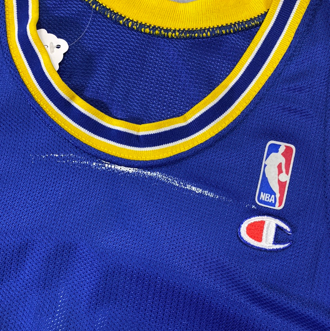 Vintage Champion Golden State Warriors Chris Weber Basketball Jersey (S)