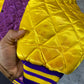 Vintage Los Angeles Lakers Satin Quilted Split Jacket (XL)