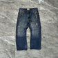 Aeropostale Distressed Baggy Denim Jeans (32)