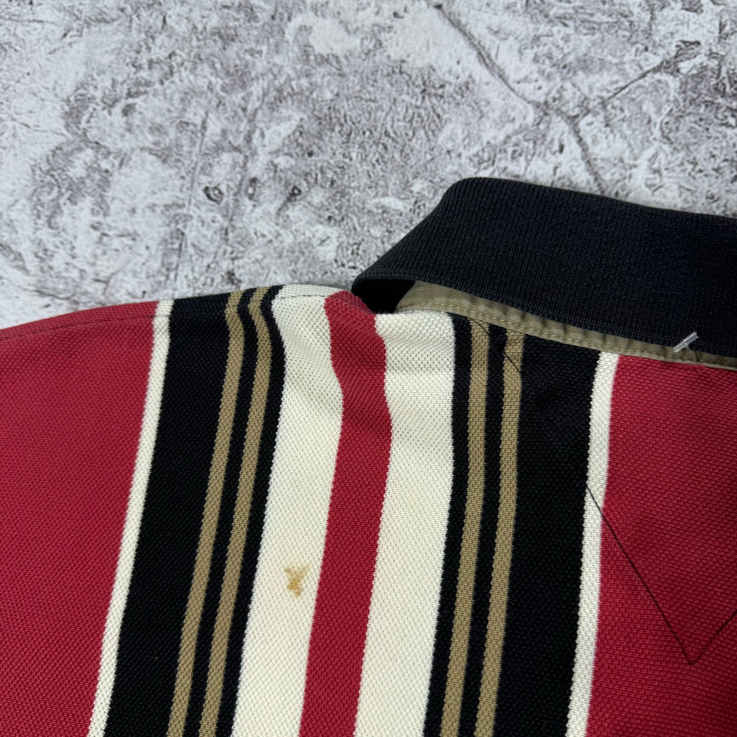 Vintage Tommy Hilfiger Striped Polo (XL)