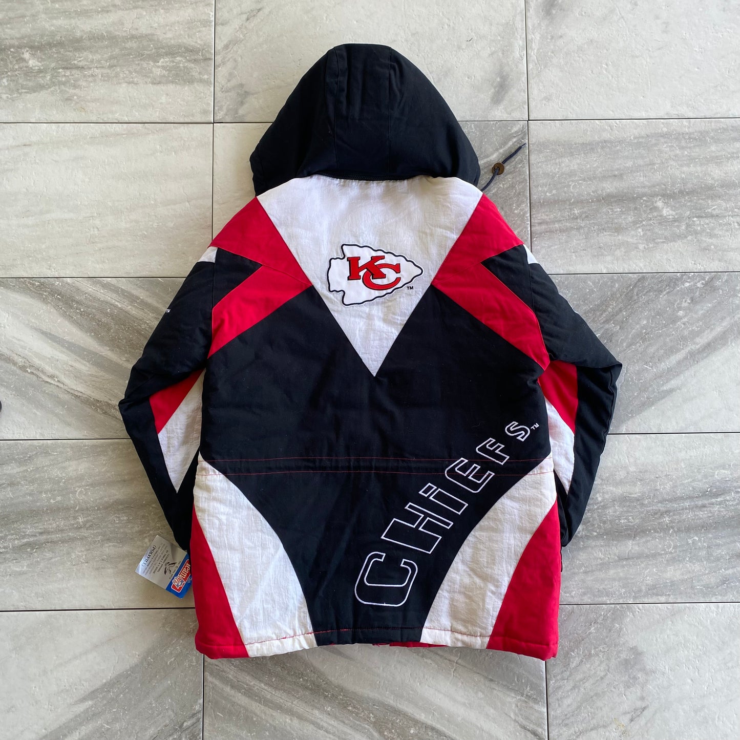 Vintage 1994 Triple Fat Goose Kansas City Chief Puffer Coat (L)