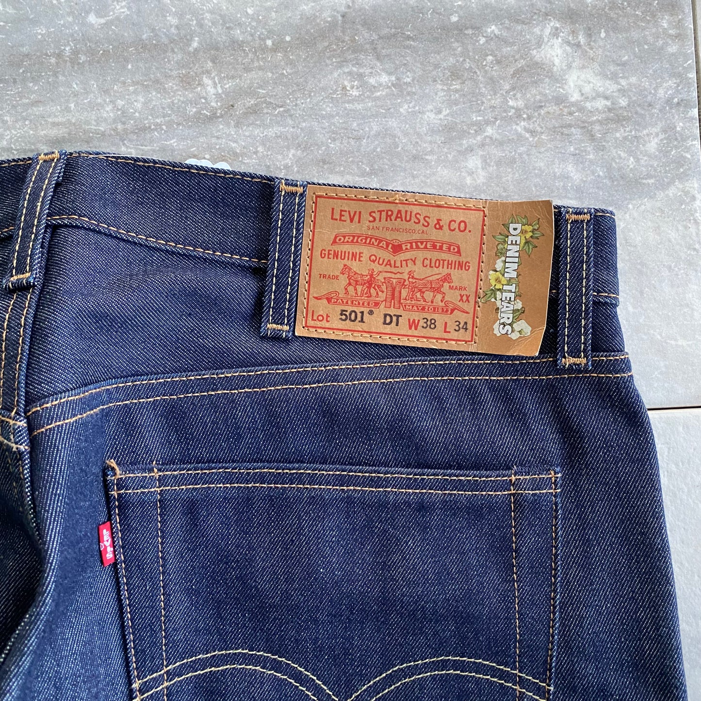 Denim Tears x Levi’s Cotton Wreath I Indigo Jeans (38)