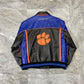 Vintage University Of Clemson Tigers Leather Jacket (M)