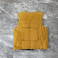 Vintage Be-Bop Tan Utility Vest (M)