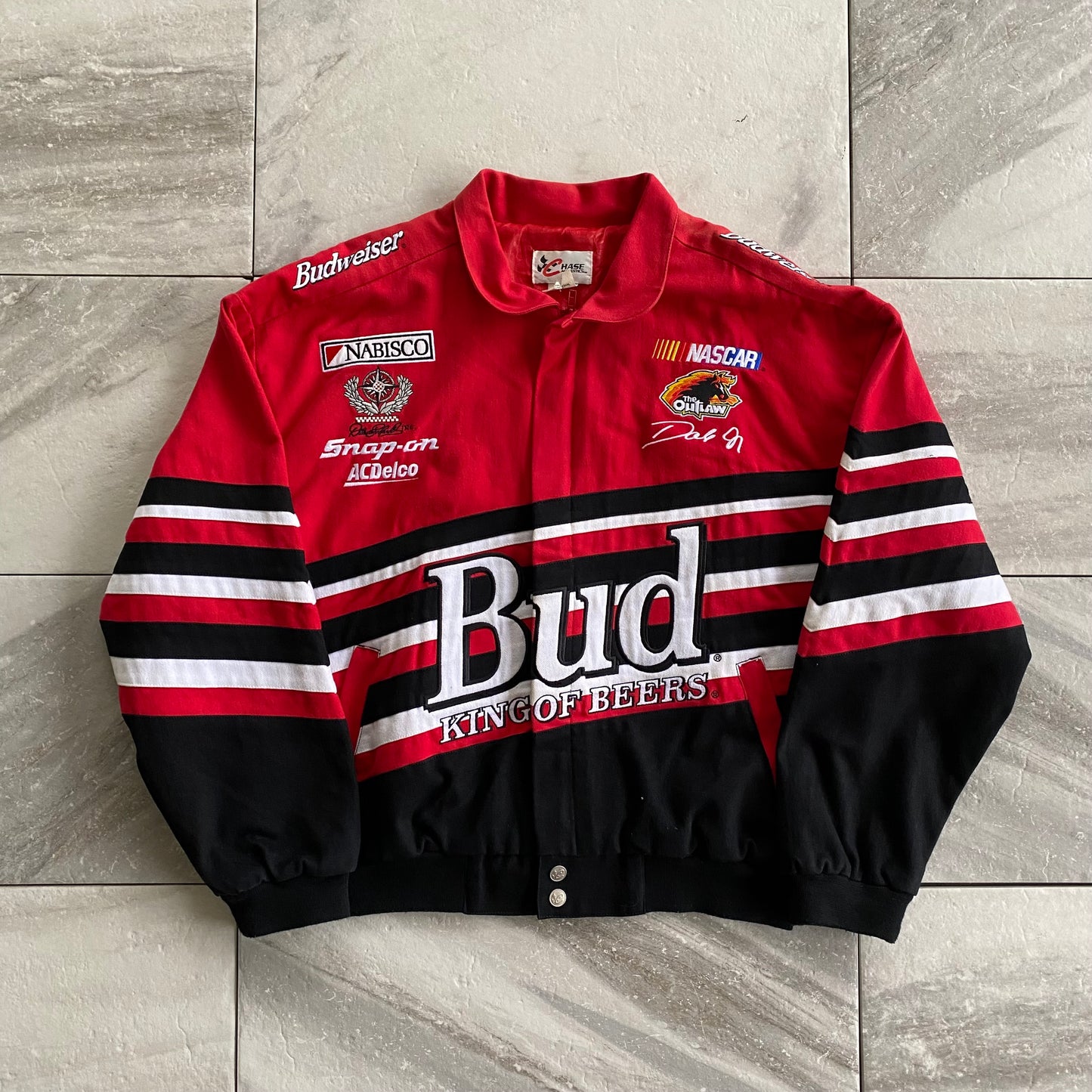 Vintage Nascar Dale Earnhardt Jr Racing Jacket (L)