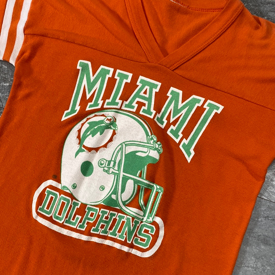 Vintage 80s Miami Dolphins Tee (XS)