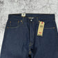 Levi’s 501 Straight Leg Blue Denim Jeans (35x30)