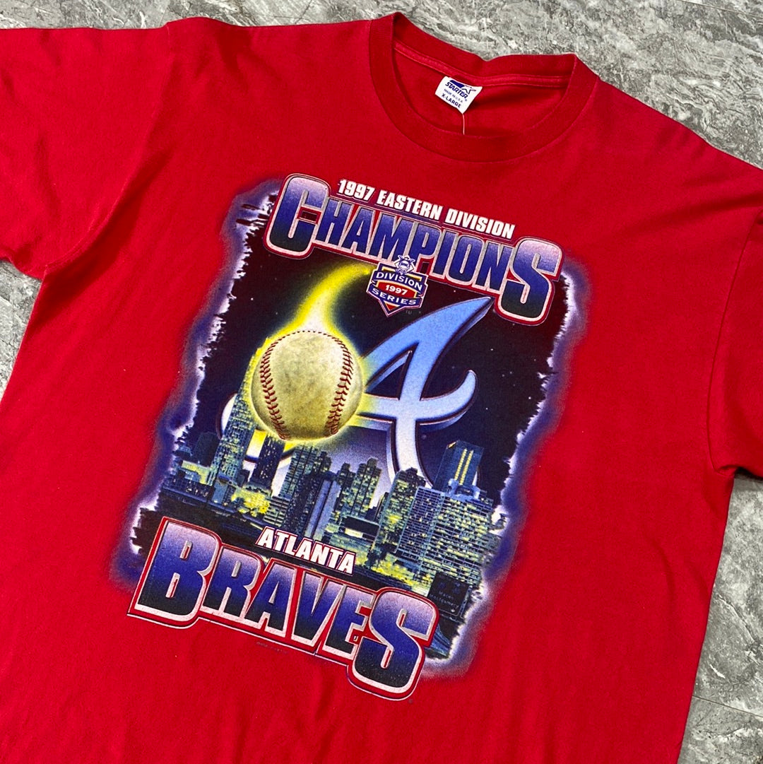 Vintage 1997 Atlanta Braves Champions Tee (XL)