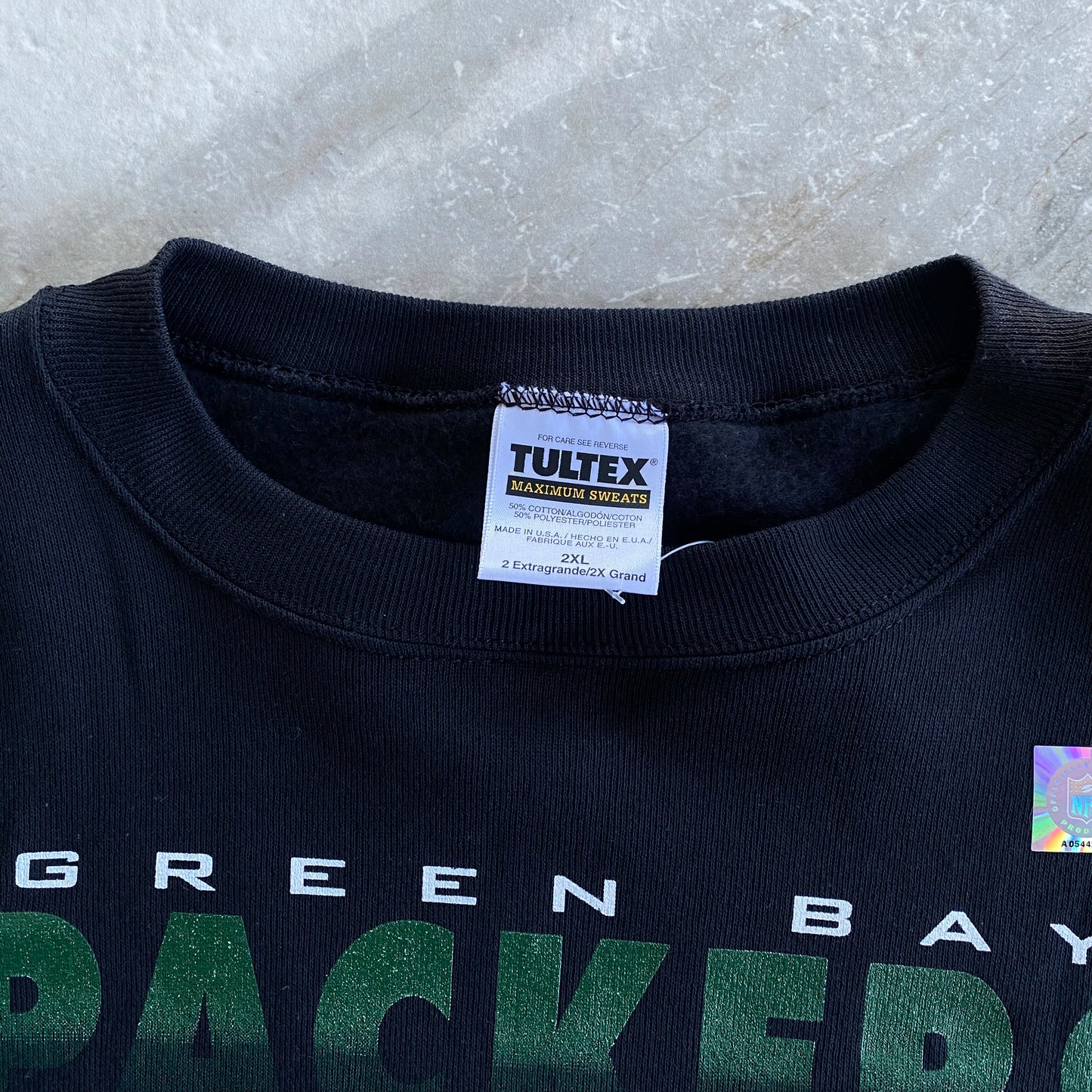 Vintage Green Bay Packers Sweatshirt (2XL)