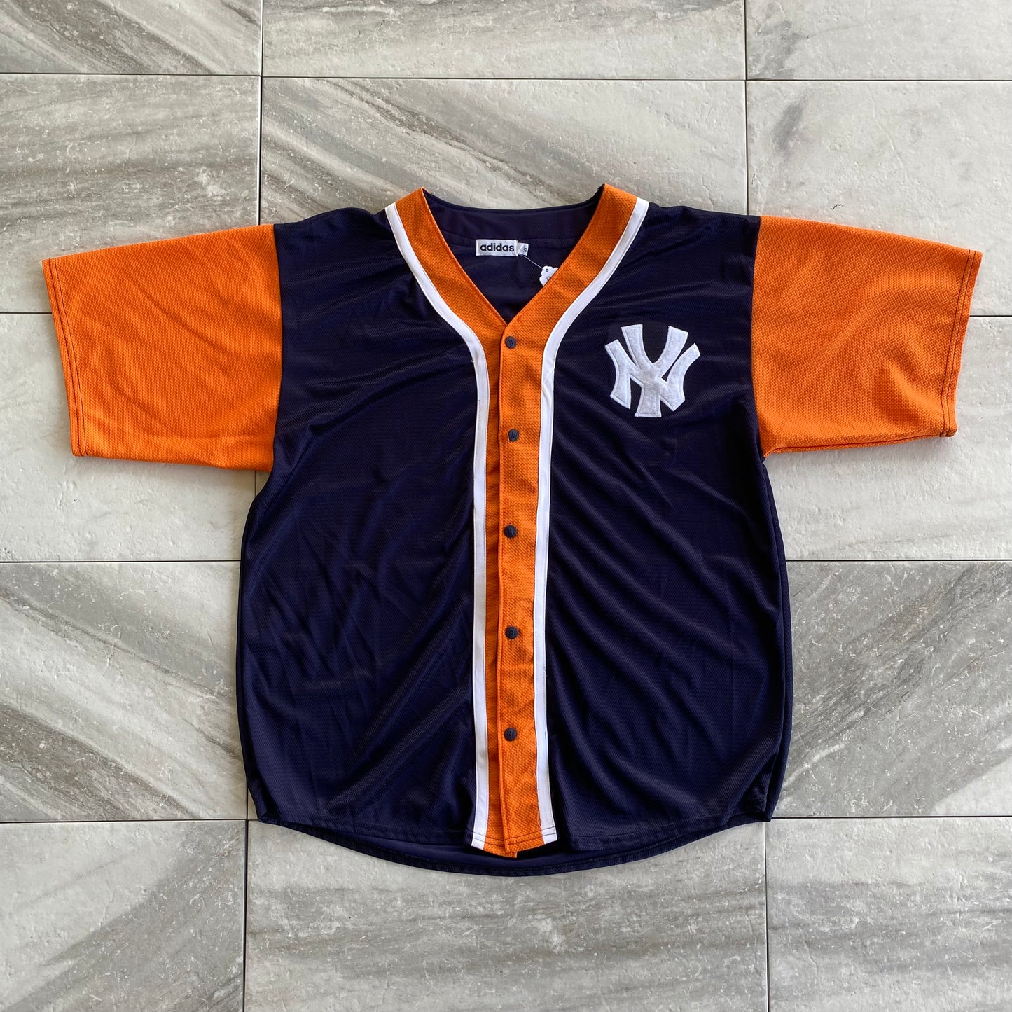 Vintage Adidas New York Yankees Baseball Jersey (XL)