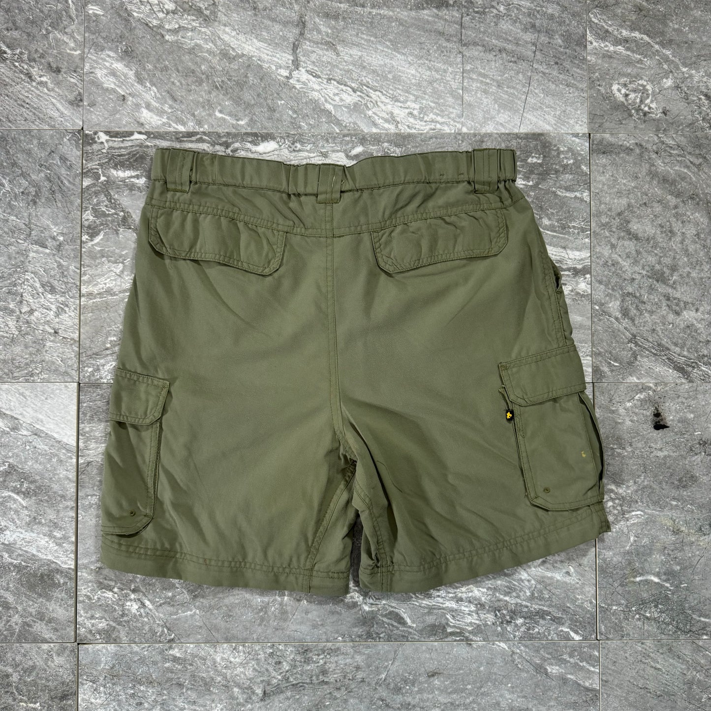 Boys Scouts Olive Green Cargo Shorts (34)