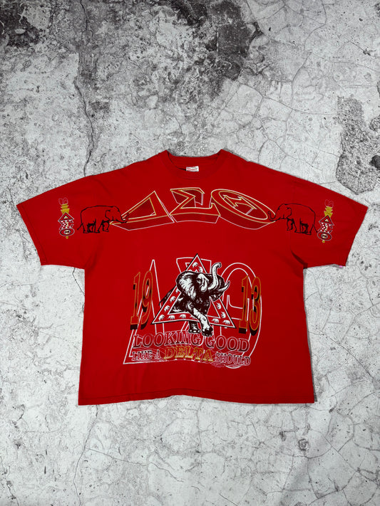 Vintage Delta Sigma Theta AOP Tee (2XL)