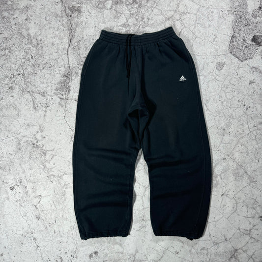 Adidas Black Logo Sweatpants (M)