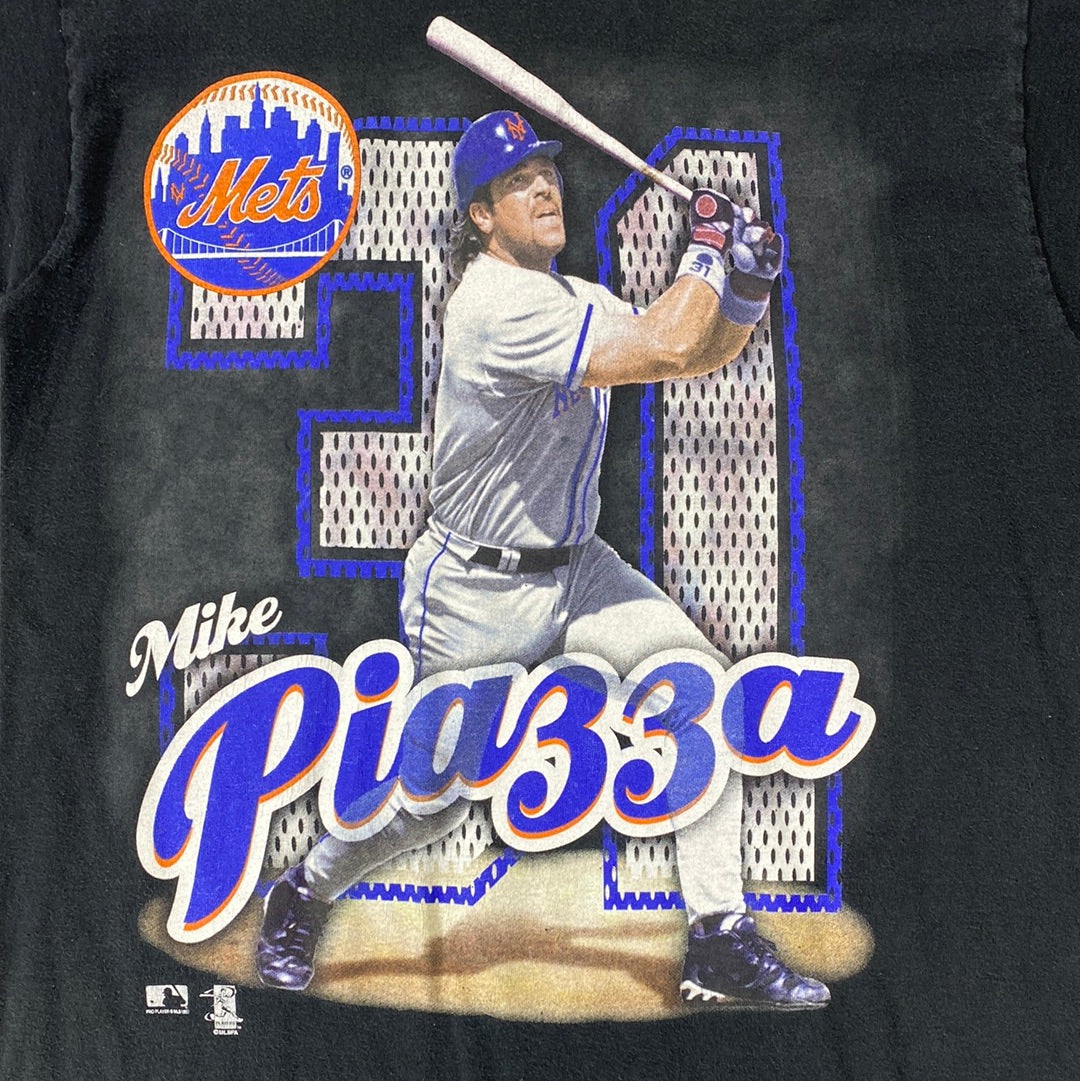 Vintage Pro Player Mike Piazza New York Mets Tee (M)