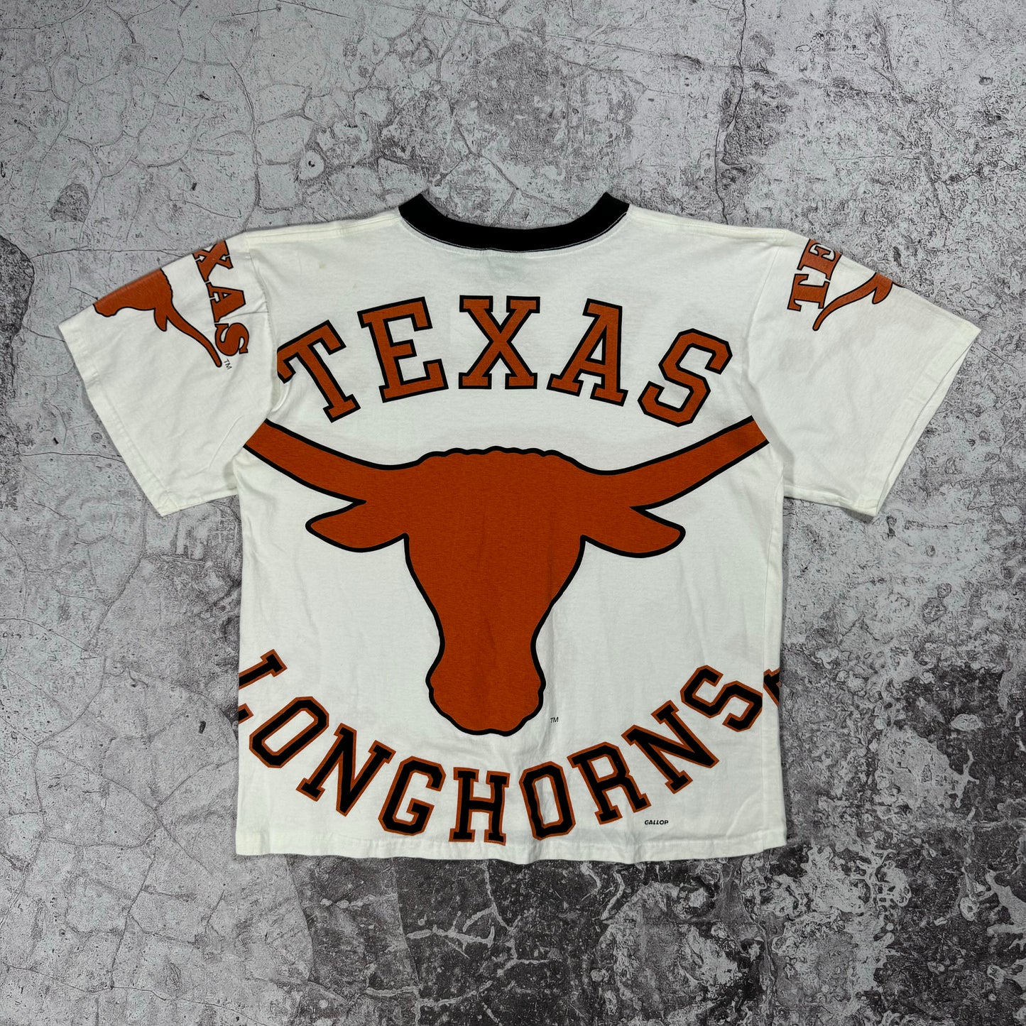 Vintage AOP Texas Longhorns Tee (L)