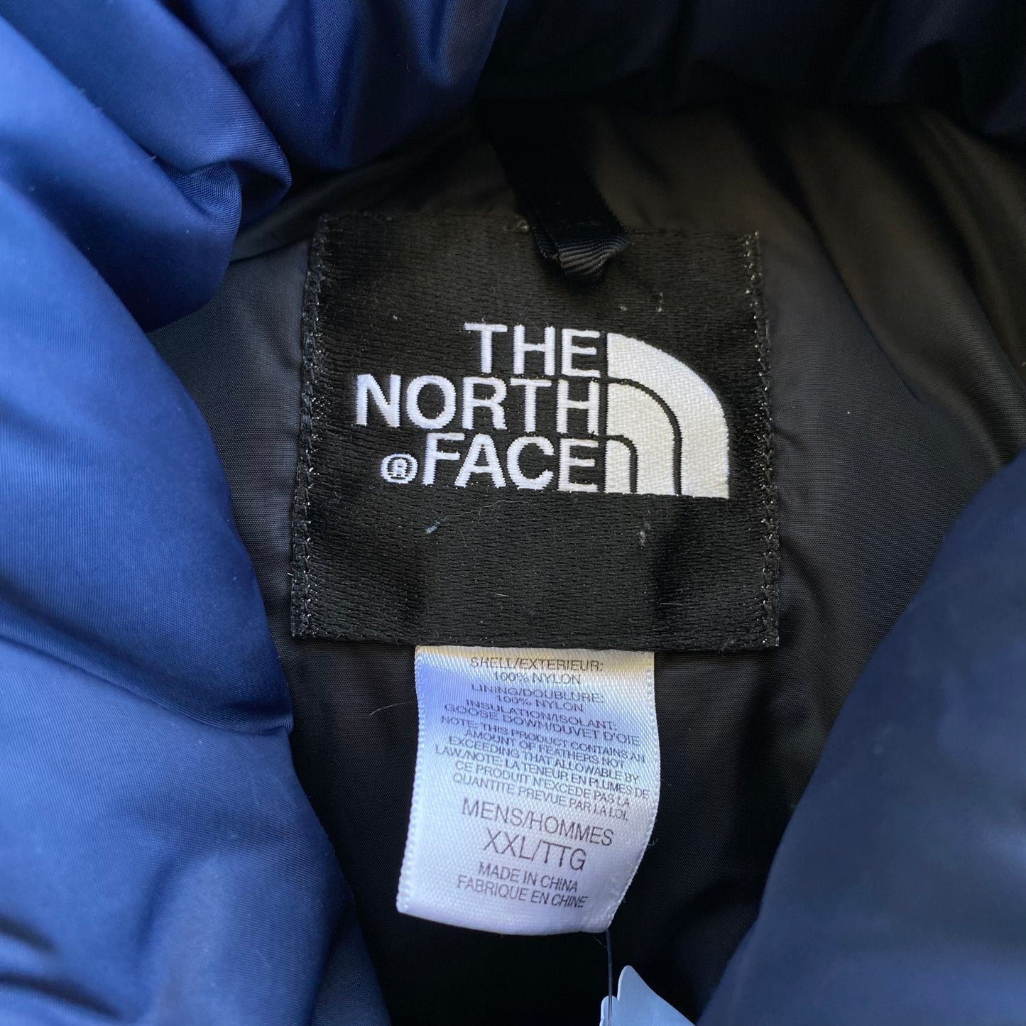 The North Face Nuptse 700 Navy Jacket (L)