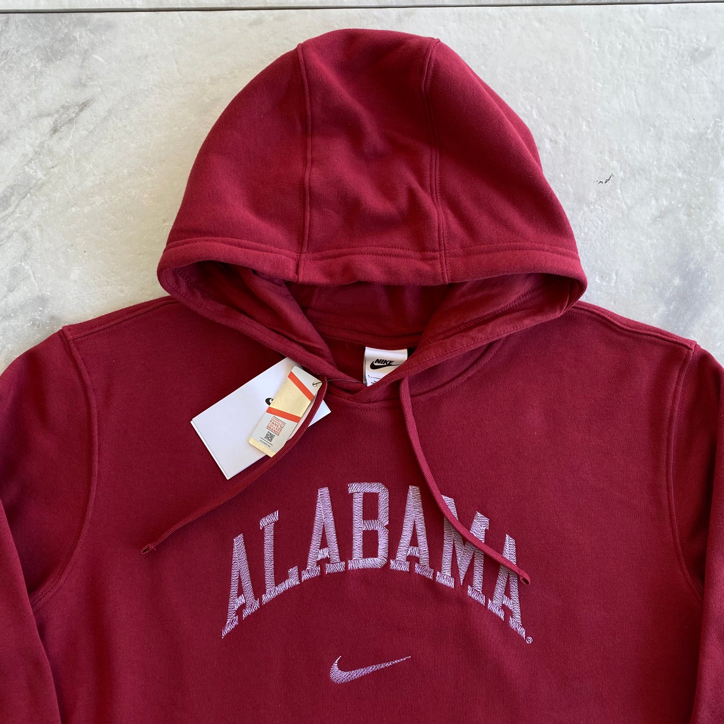 Nike University Of Alabama Center Swoosh Logo Hoodie (L)