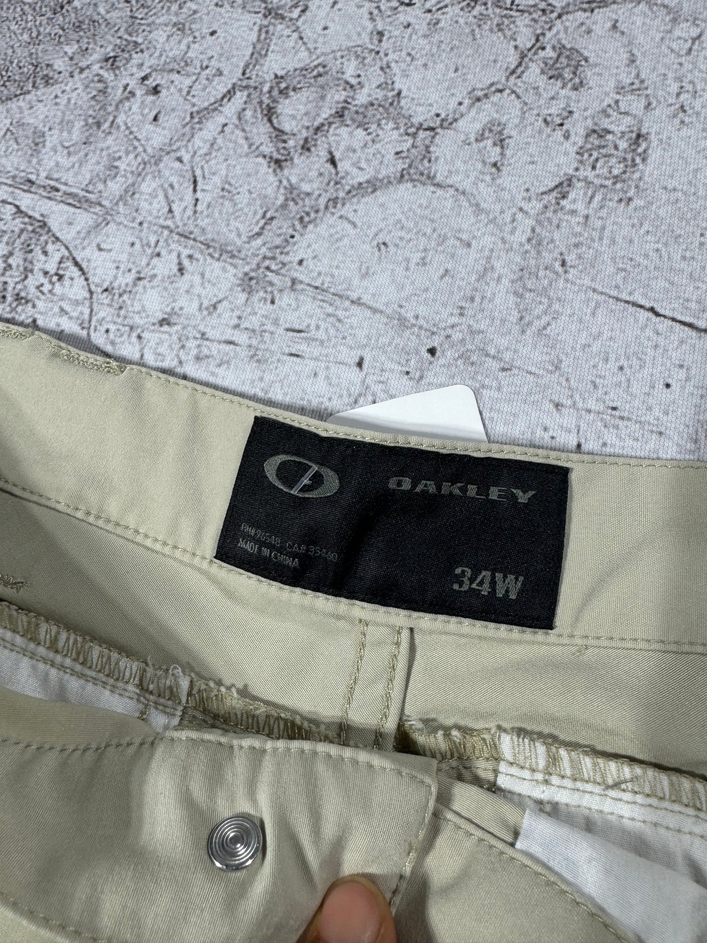 Oakley Tan Logo Shorts (34)