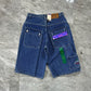 Vintage JV Bad Boyz Team Denim Shorts (32)