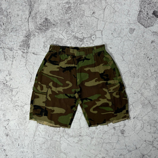 Military Camo Cargo Shorts (XL)