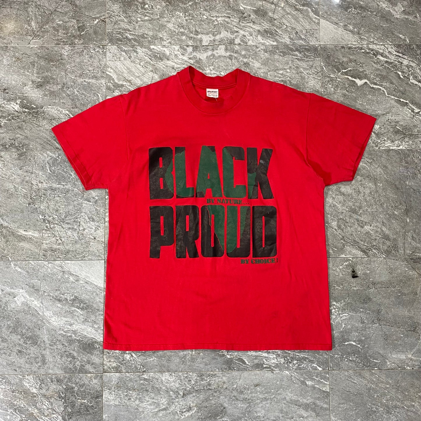 Vintage Black By Nature Proud By Choice Tee (XL)