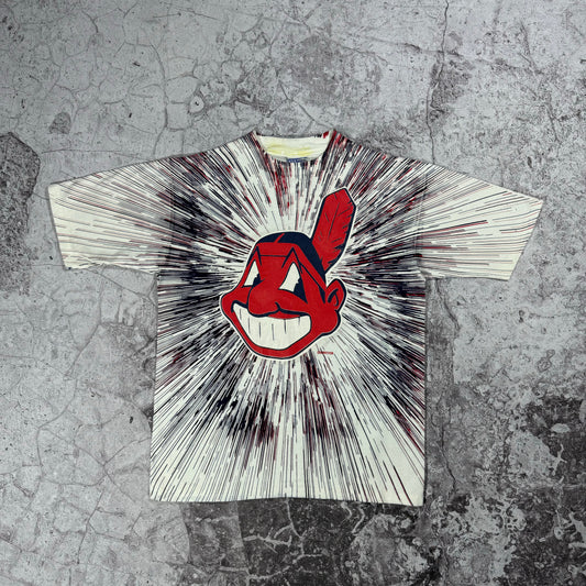 Vintage AOP Cleveland Indians Tee (L)