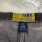 Vintage Tank Faded Black Denim Jeans (36)