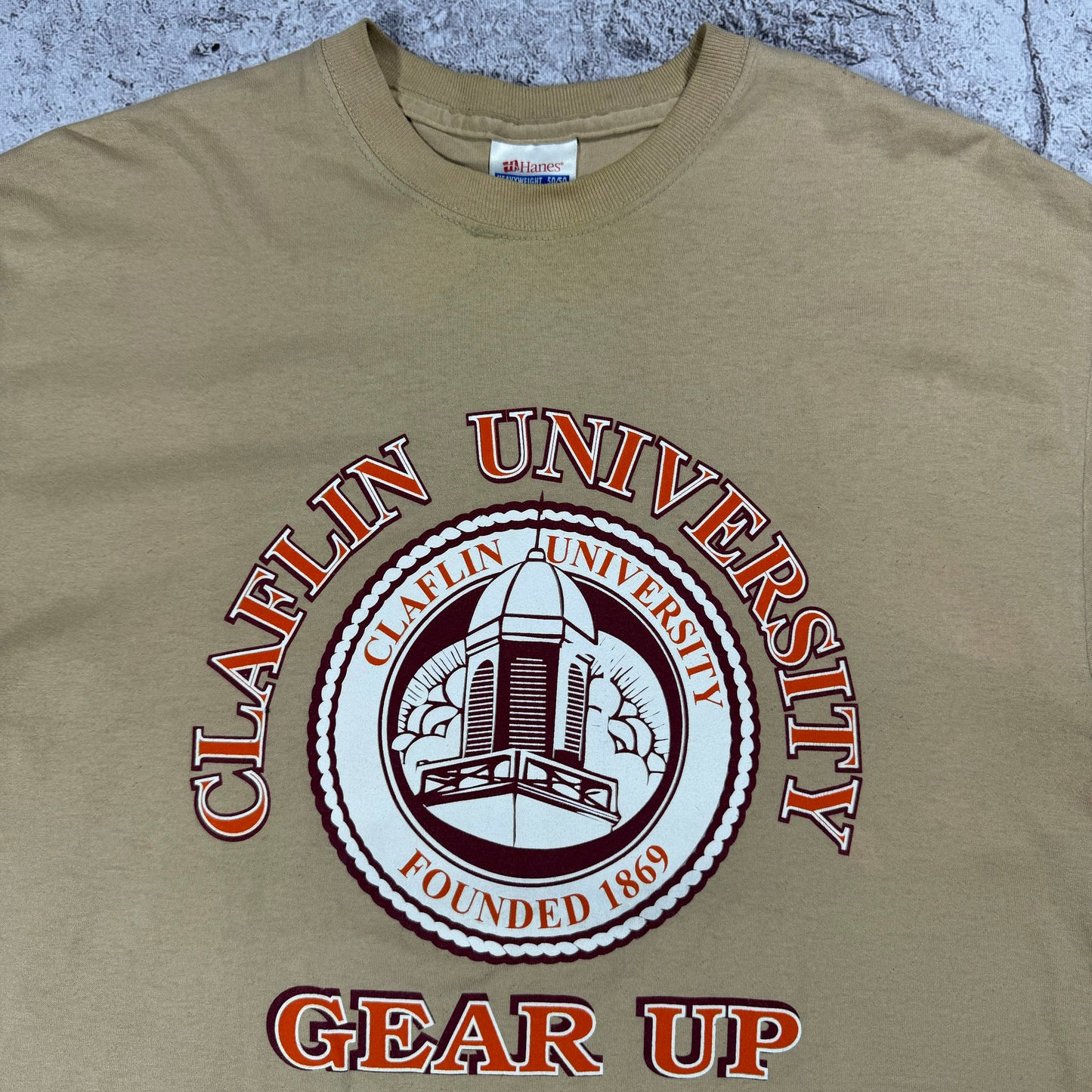 Claflin University Gear Tee (L)