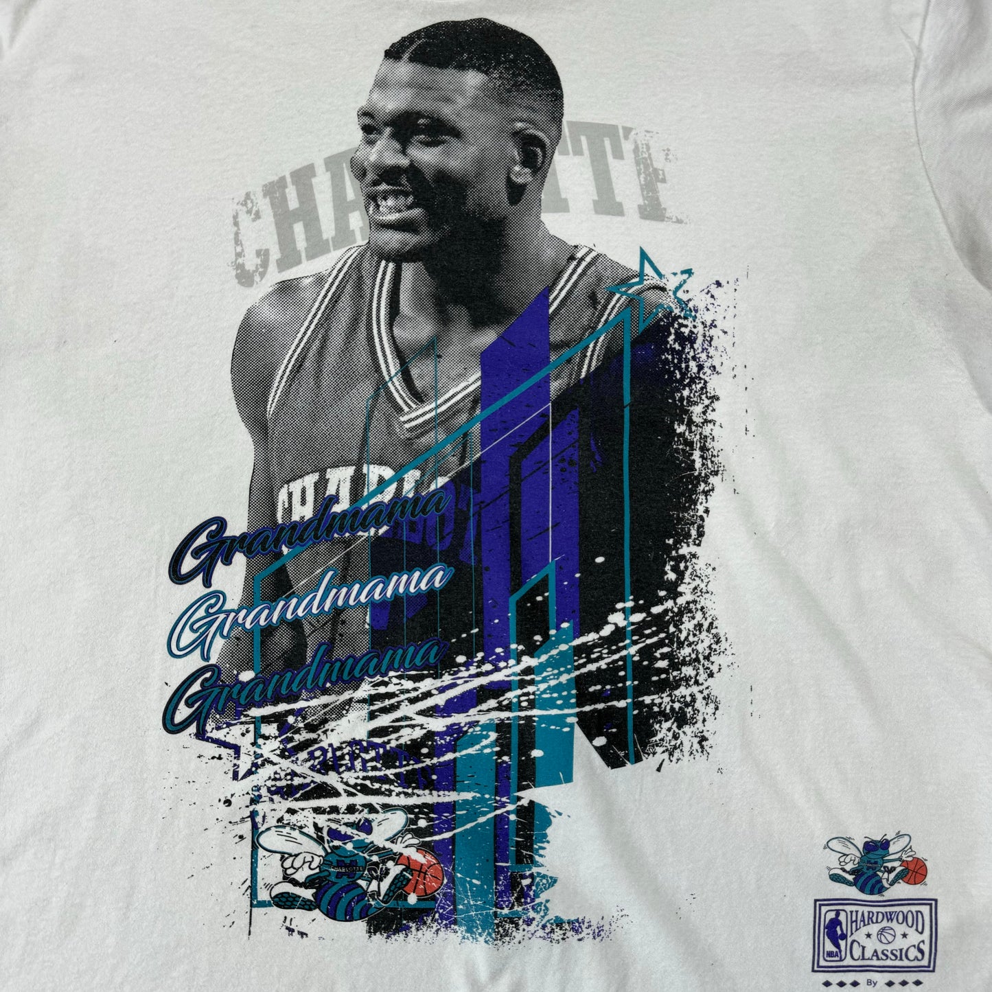 Mitchell & Ness Larry Johnson Charlotte Hornets Tee (2XL)