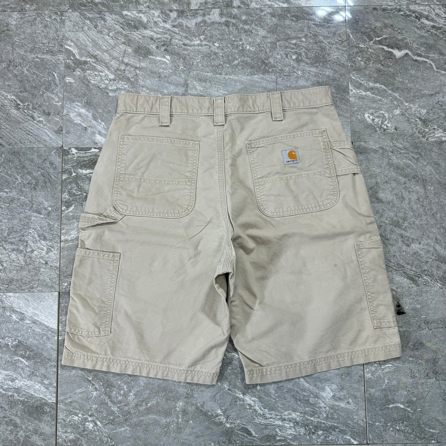 Carhartt Original Fit Tan Shorts (36)