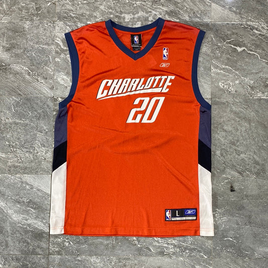 Reebok Charlotte Bobcats Raymond Felton Basketball Jersey (L)