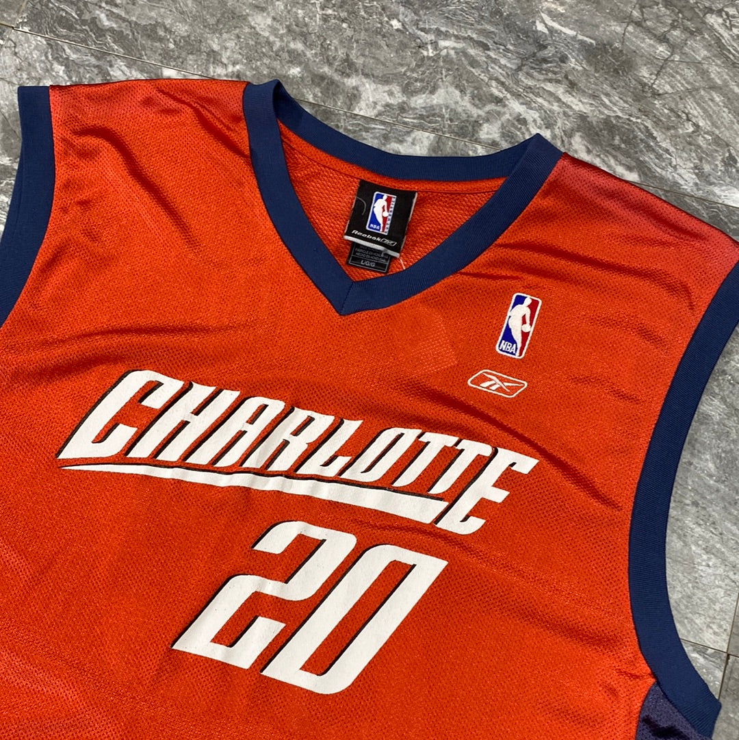 Reebok Charlotte Bobcats Raymond Felton Basketball Jersey (L)