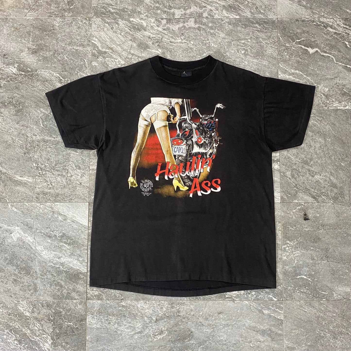 Vintage 1990 Haulin’ Ass Tee (L)