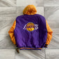 Vintage Los Angeles Lakers Quilted Jacket (L)