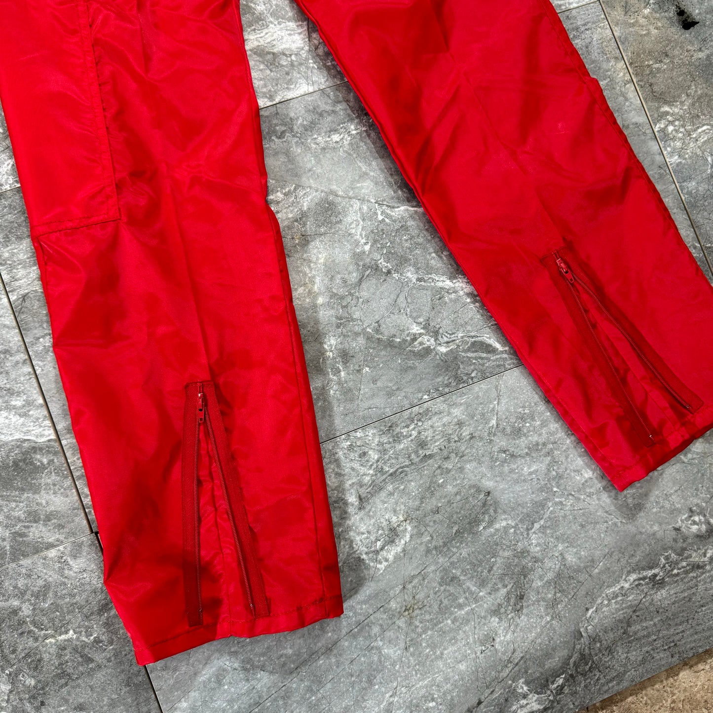 Vintage Broadway 29 Utility Red Track Pants (29)