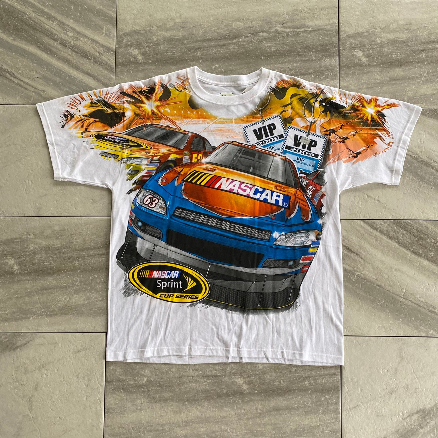 Nascar 2009 AOP Cup Series Tee (L)(XL)