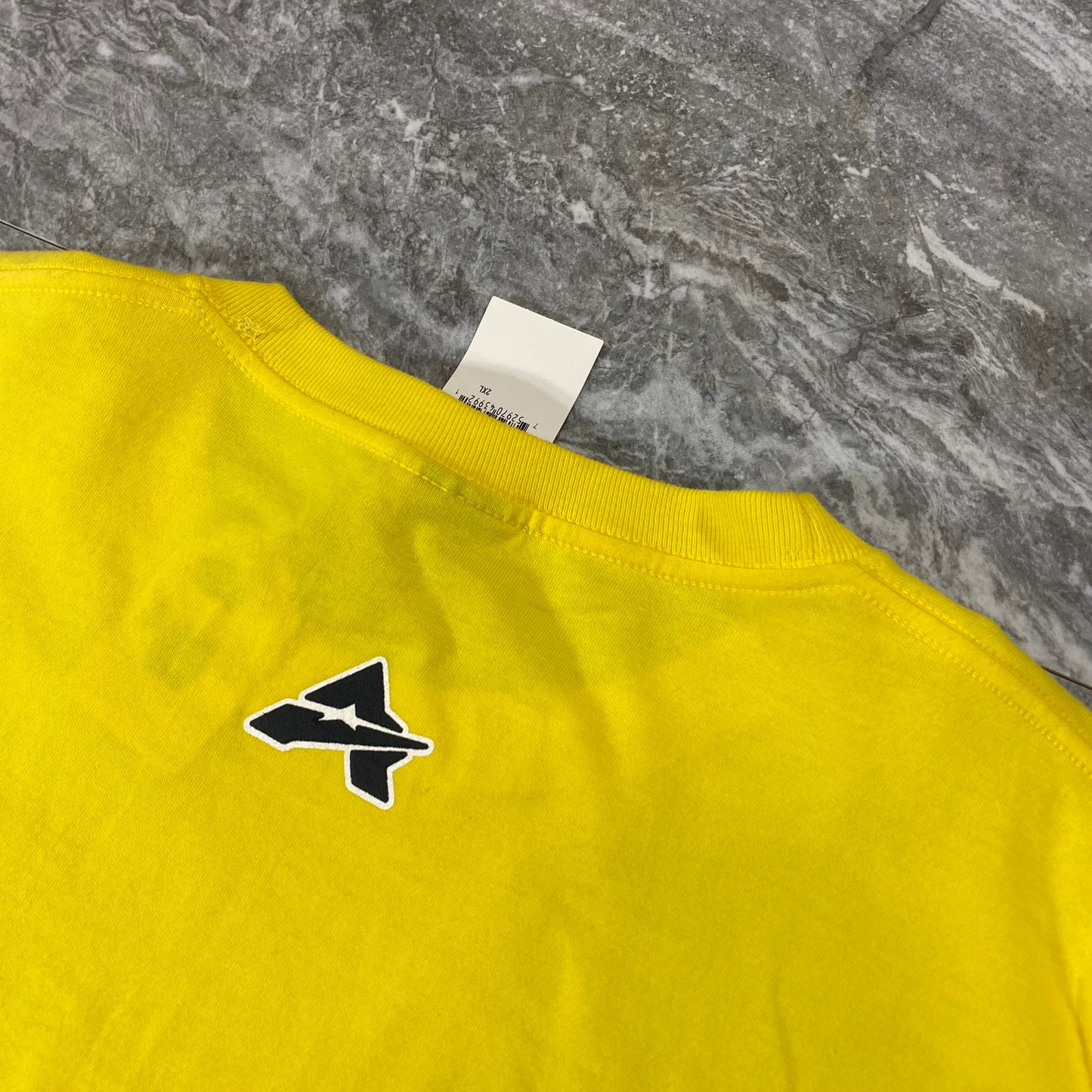 Y2K Avirex Bubble Logo Long Sleeve Shirt (2XL)